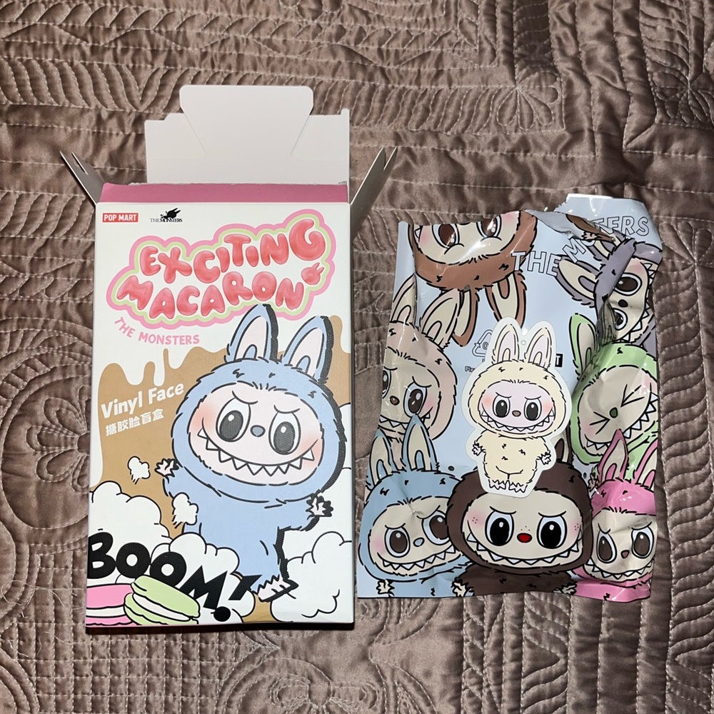 The Monsters Labubu Exciting Macaron - Soymilk